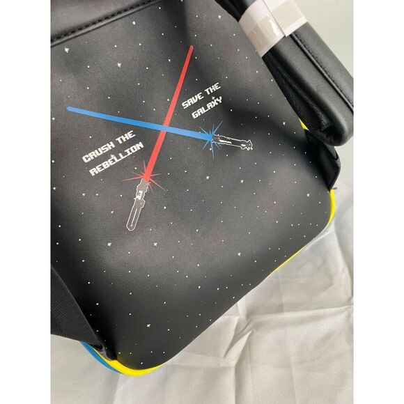 Star Wars Loungefly Mini Backpack Glows In The Dark Video Game 2023 Exclusive - Picture 5 of 11